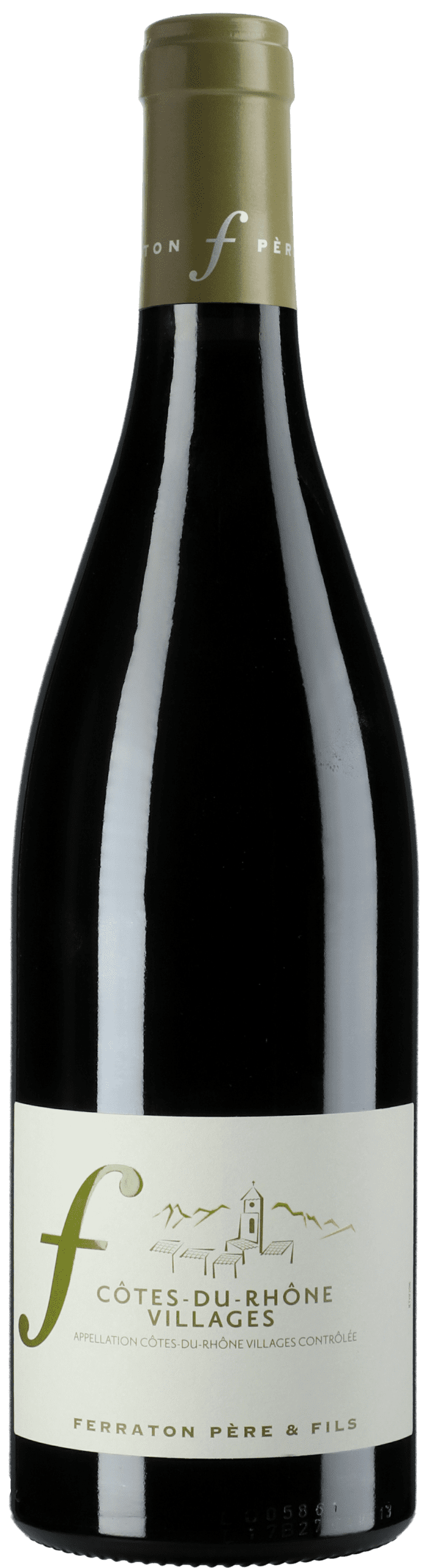 Ferraton Pere et Fils: Cotes du Rhone Villages organic 2021
