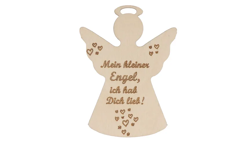 Spruchreif Engelanhänger Mein kleiner Engel, ich hab Dich lieb