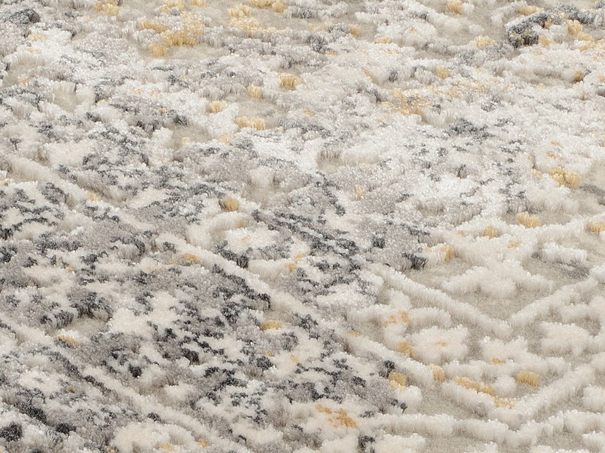 Webteppich Versailles Grau-Mix 67 x 130 cm