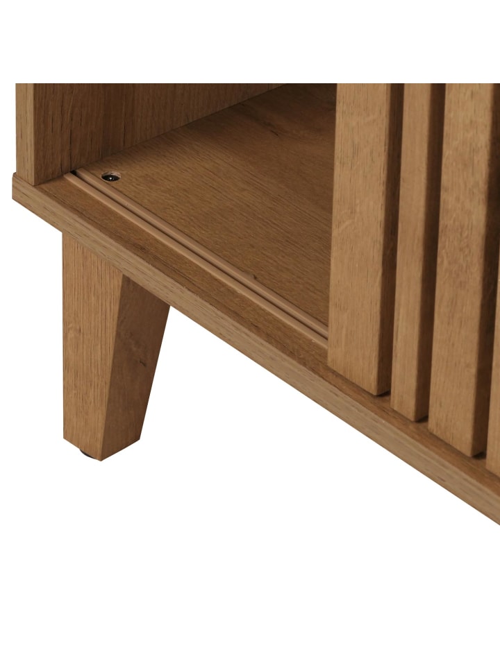 MCW Couchtisch M48, Natur, Schublade weiß günstig kaufen onesize