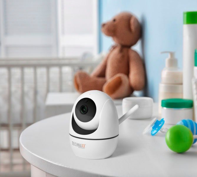 Technaxx TX-146 Full HD WLAN IP PT Innenkamera Überwachungskamera (Innenbereich)