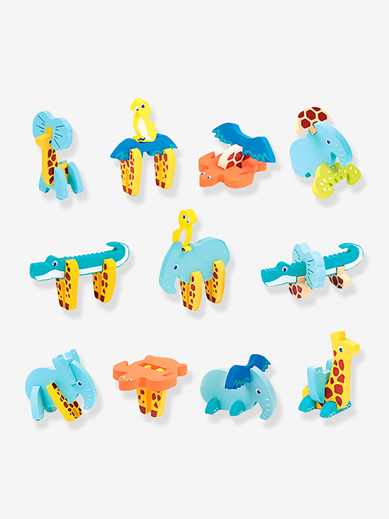 Ludi Baby 3D-Puzzle LUDI, 18 Teile - mehrfarbig