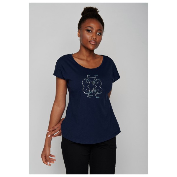 GreenBomb - Women's Bike Reflection (Cool) - T-Shirt