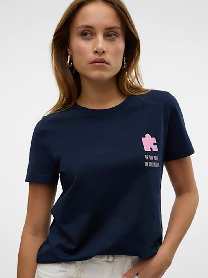 Vero Moda Shirt in Dunkelblau günstig kaufen