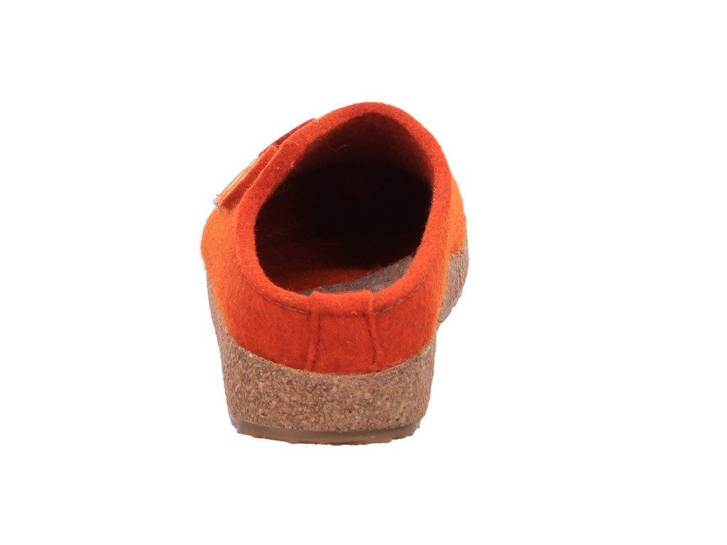HAFLINGER Hausschuhe orange