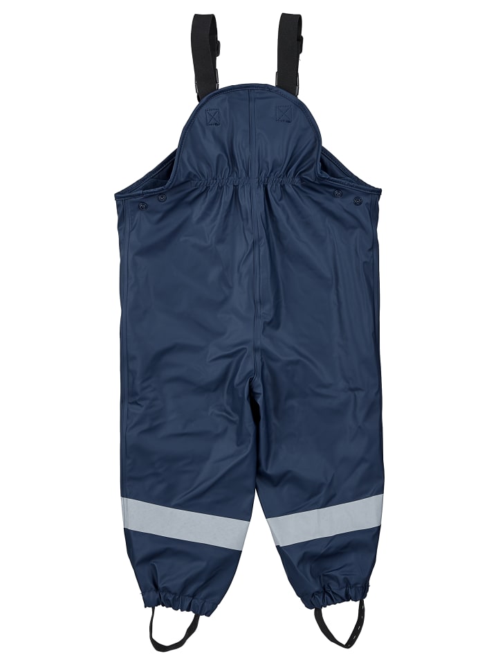 Sterntaler Regenträgerhose gefüttert uni in marineblau günstig kaufen