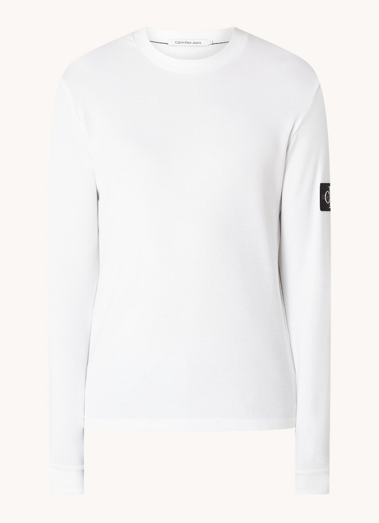 Calvin Klein Fine-knit sweater with logo