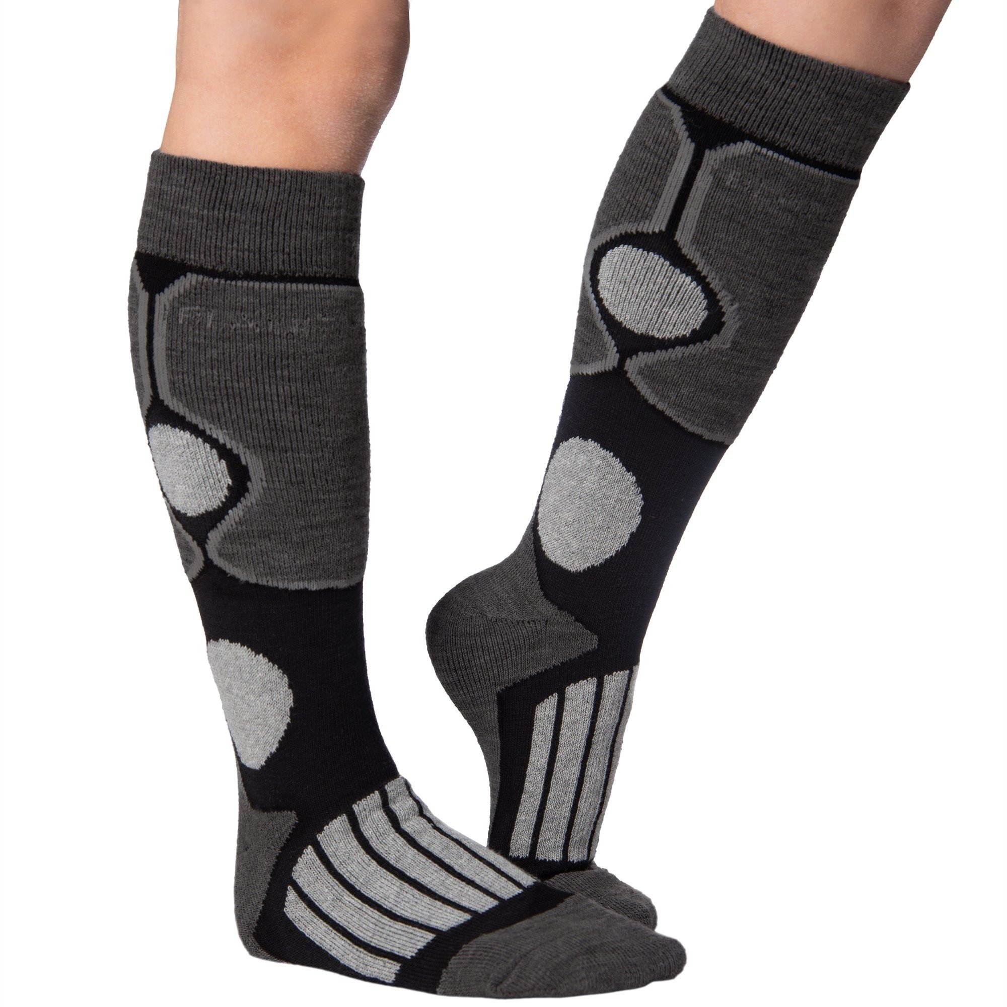 Black Snake Skisocken Kinder high protection (2-Paar)