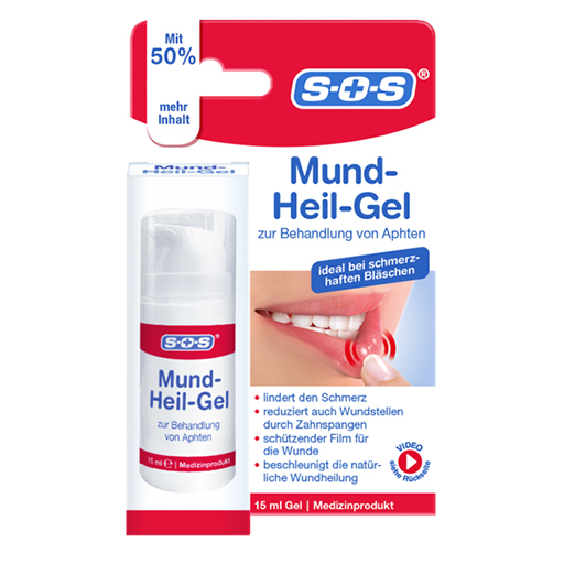 SOS MUND-HEILGEL  15 ml  Gel