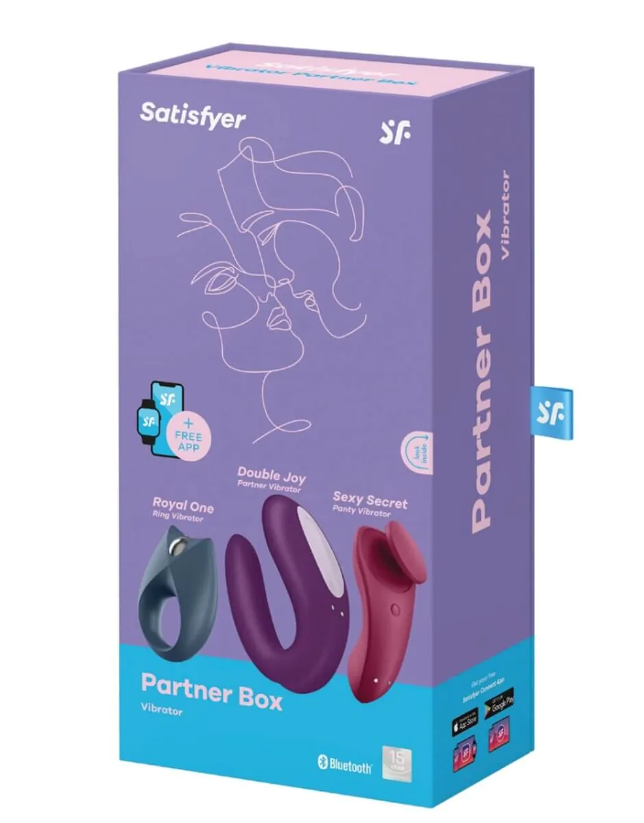 Satisfyer Partner Box 3 Erotisk Gadget Sæt