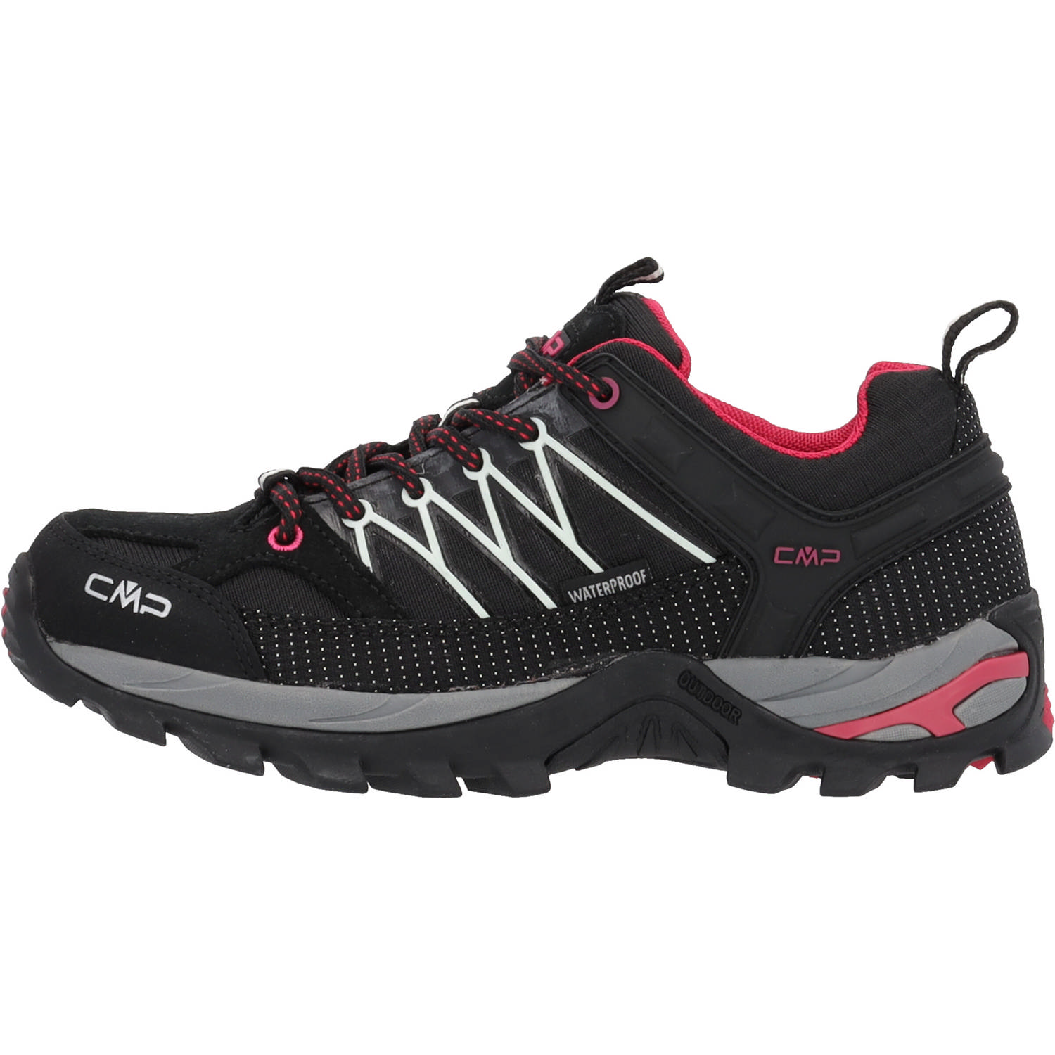 CMP Rigel 3Q54456, Trekkingschuhe, Damen, Schwarz (Nero/Glacier)