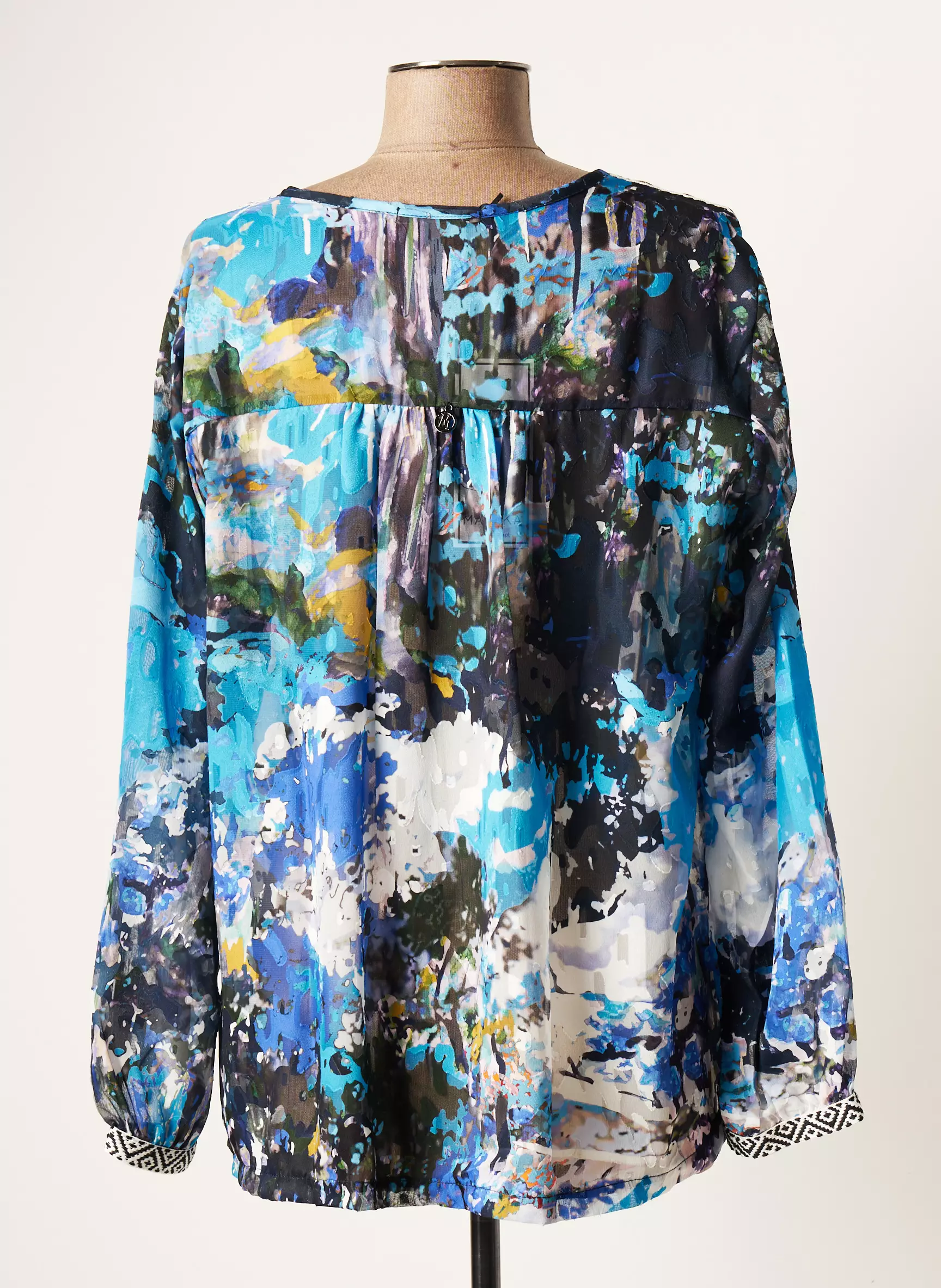 Maloka Blouses Femme couleur bleu