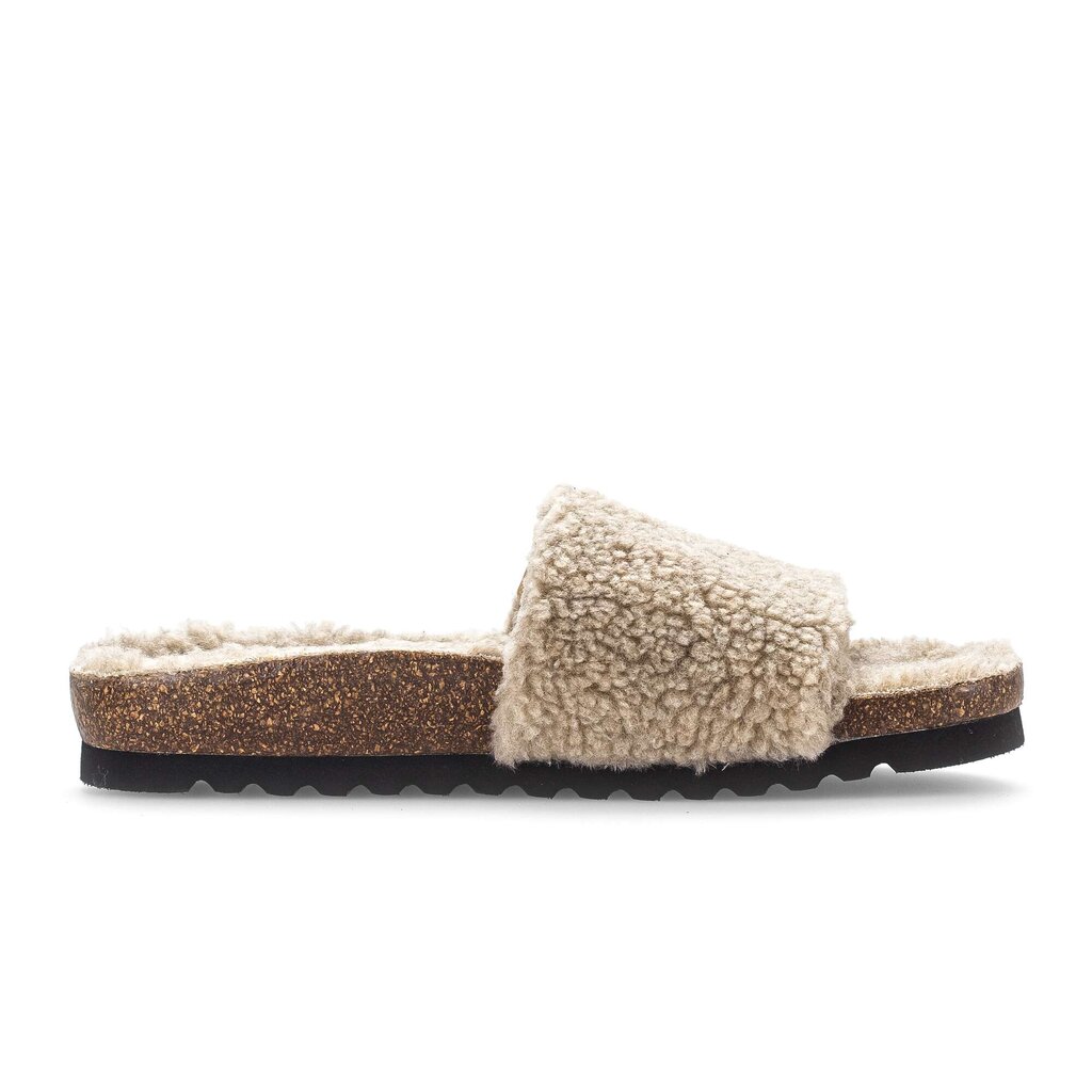 Gabor fashion Plüschhausschuh beige