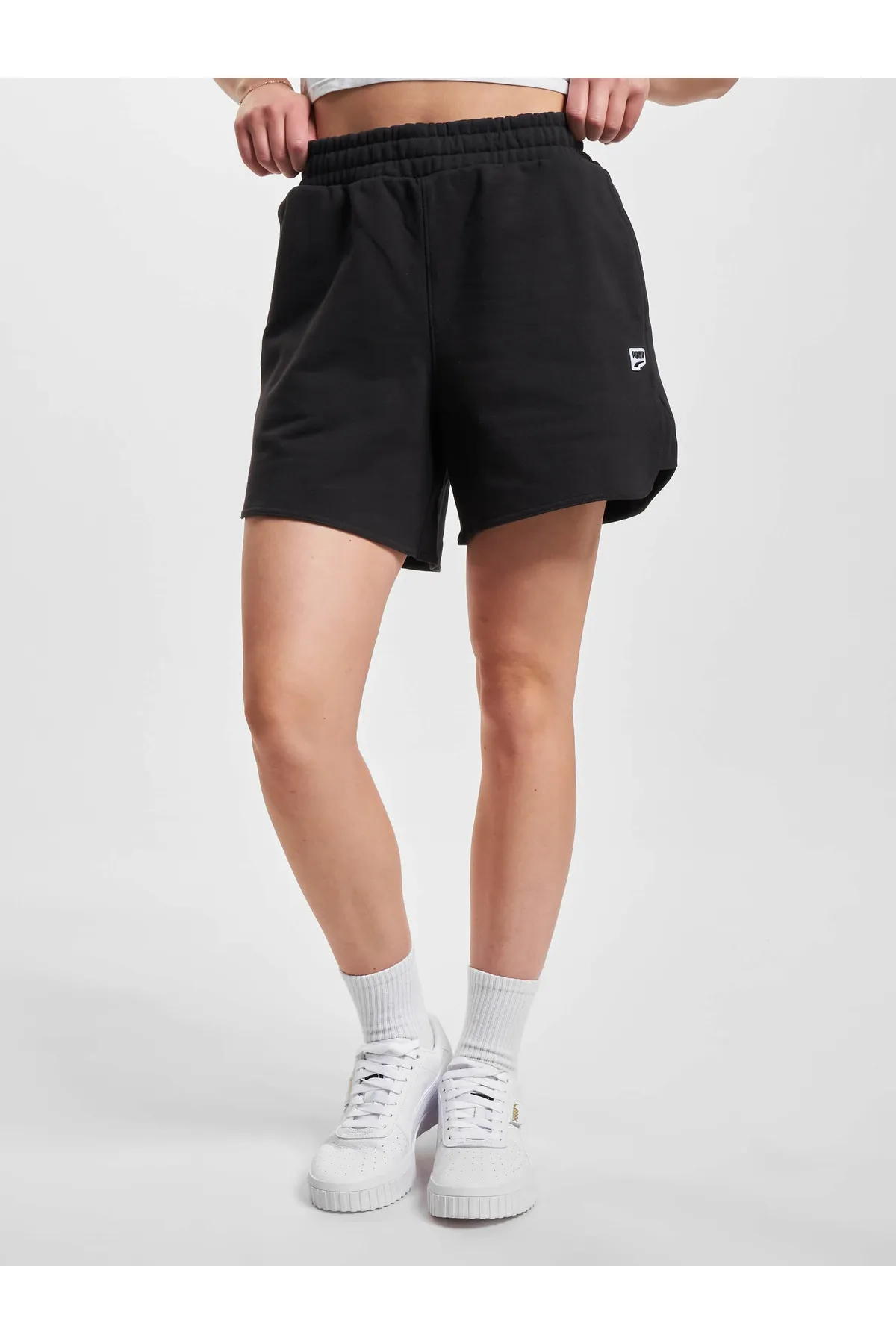 Puma  Kurze Sporthose - Schwarz - Hoher Bund