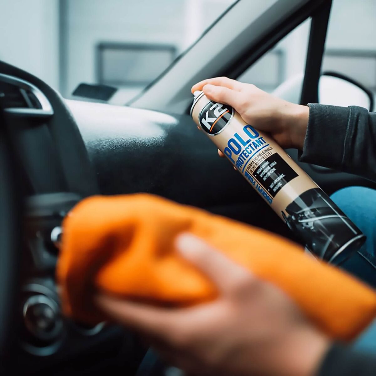 K2 Polo Protectant Reinigungsschaum Coffee 750ml