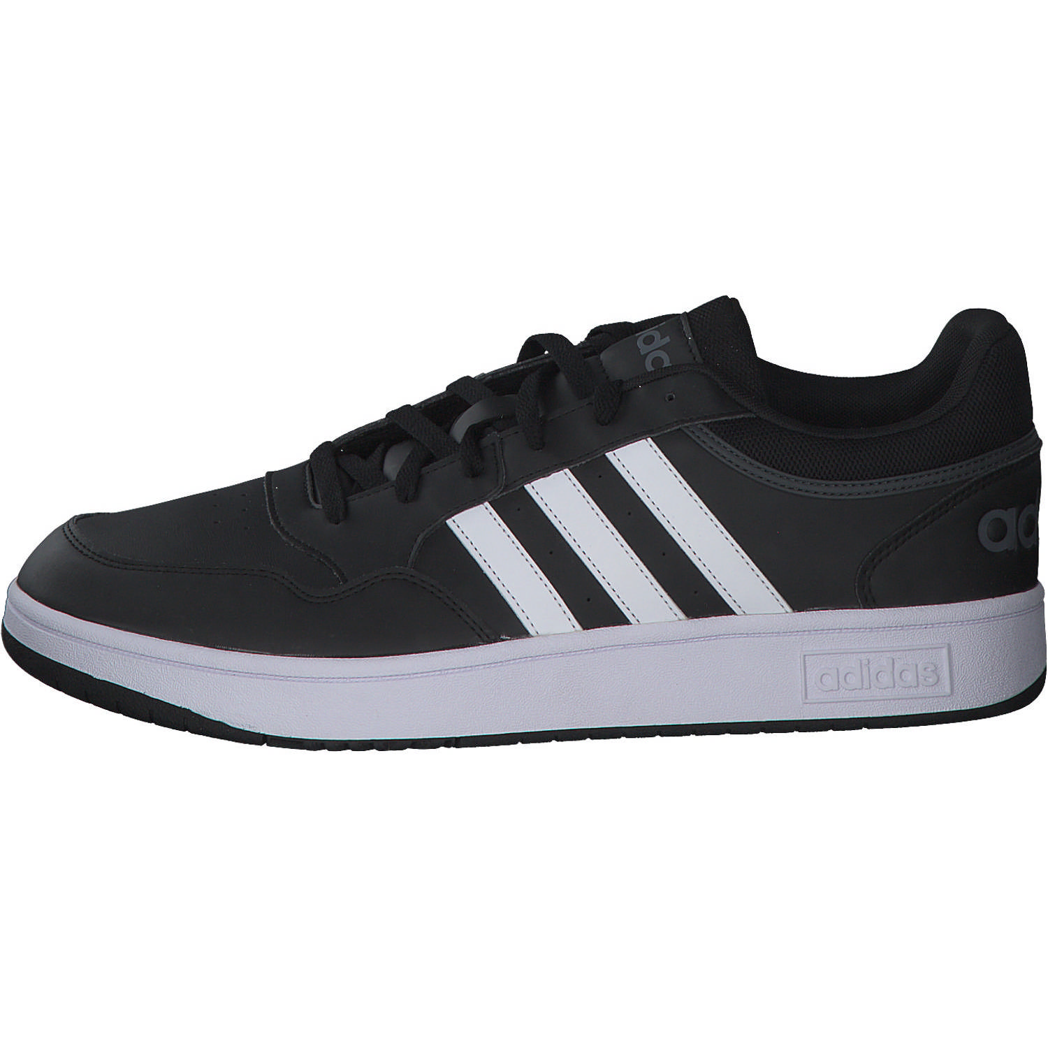 Adidas Hoops 3.0 M, Sneakers Low, Herren, CBLACK/FTWWHT/GRESIX