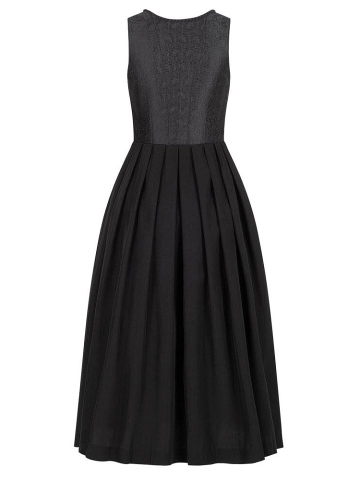 Nübler Gastrodirndl Frau Wirtin in Schwarz günstig kaufen