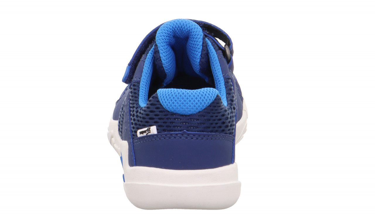 TRACE - Blau Sneaker low mit Klettverschluss