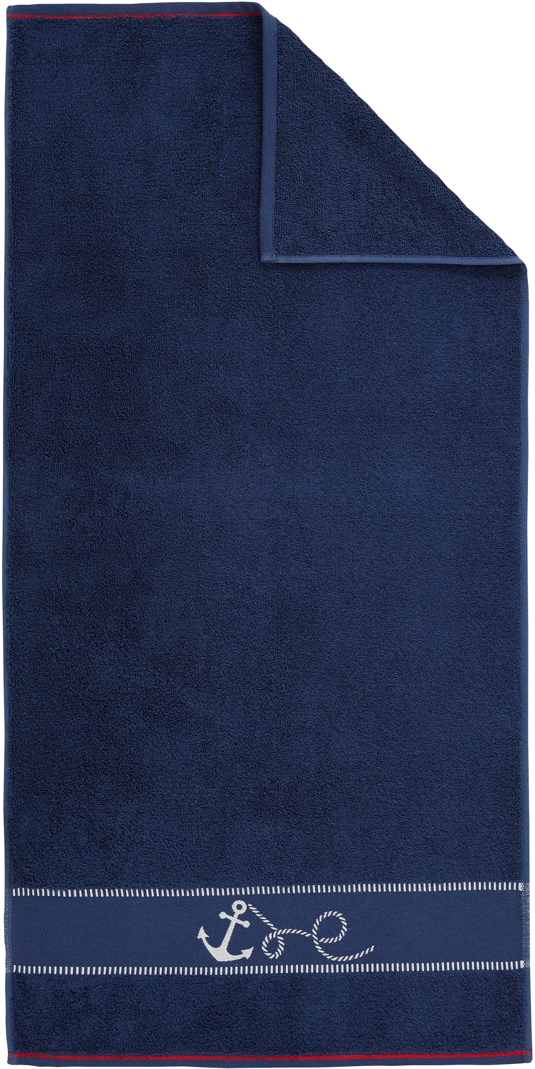 Dyckhoff Handtuch Set Maritim, Voyage, Frottier, (Set, 3-tlg)