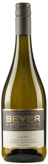 2021 Kollektion J.P.B. Chardonnay trifft Weisser Burgunder trocken - Weingut Johann P. Beyer