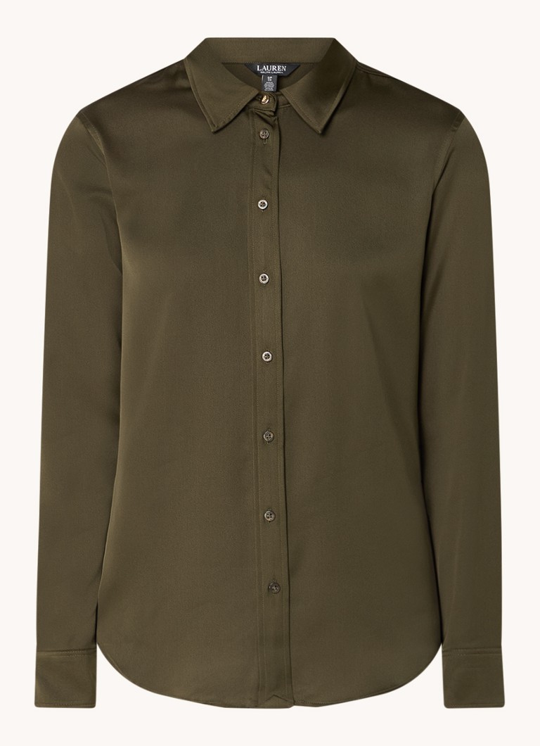 Ralph Lauren satin blouse