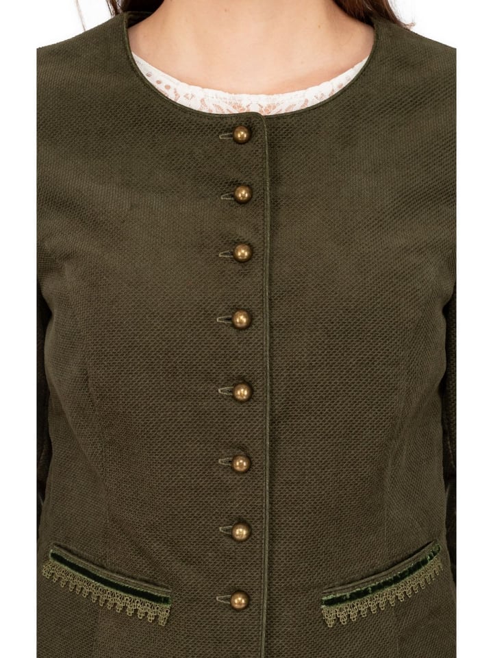 MarJo Jacke TEISING in dunkelgrün günstig kaufen 48