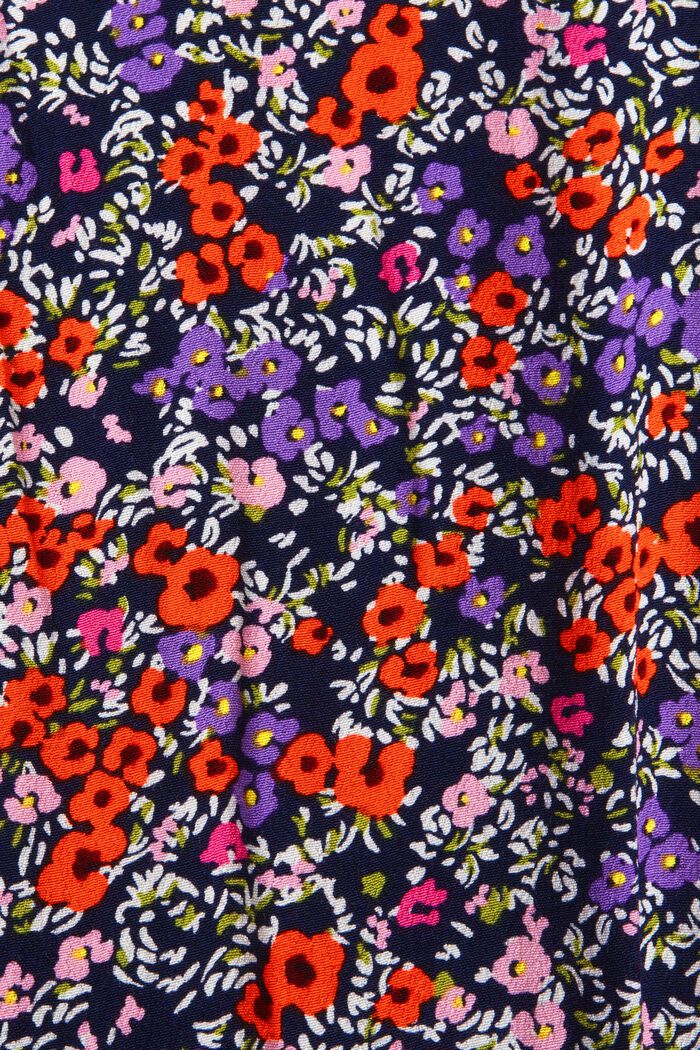Midikleid mit floralem Allover-Print