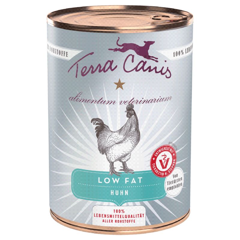 Terra Canis Alimentum Veterinarium Low Fat 6 x 400 g