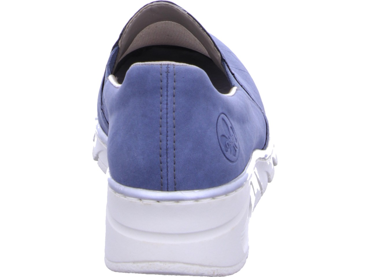 RIEKER Sportliche Slipper blau