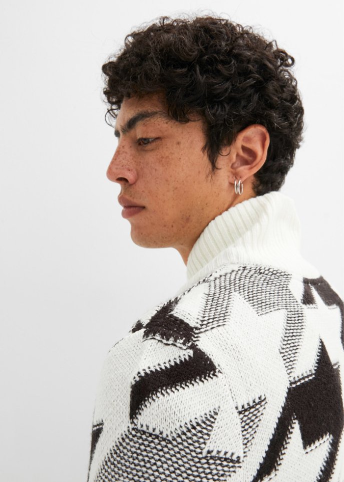 Pullover mit Schalkragen