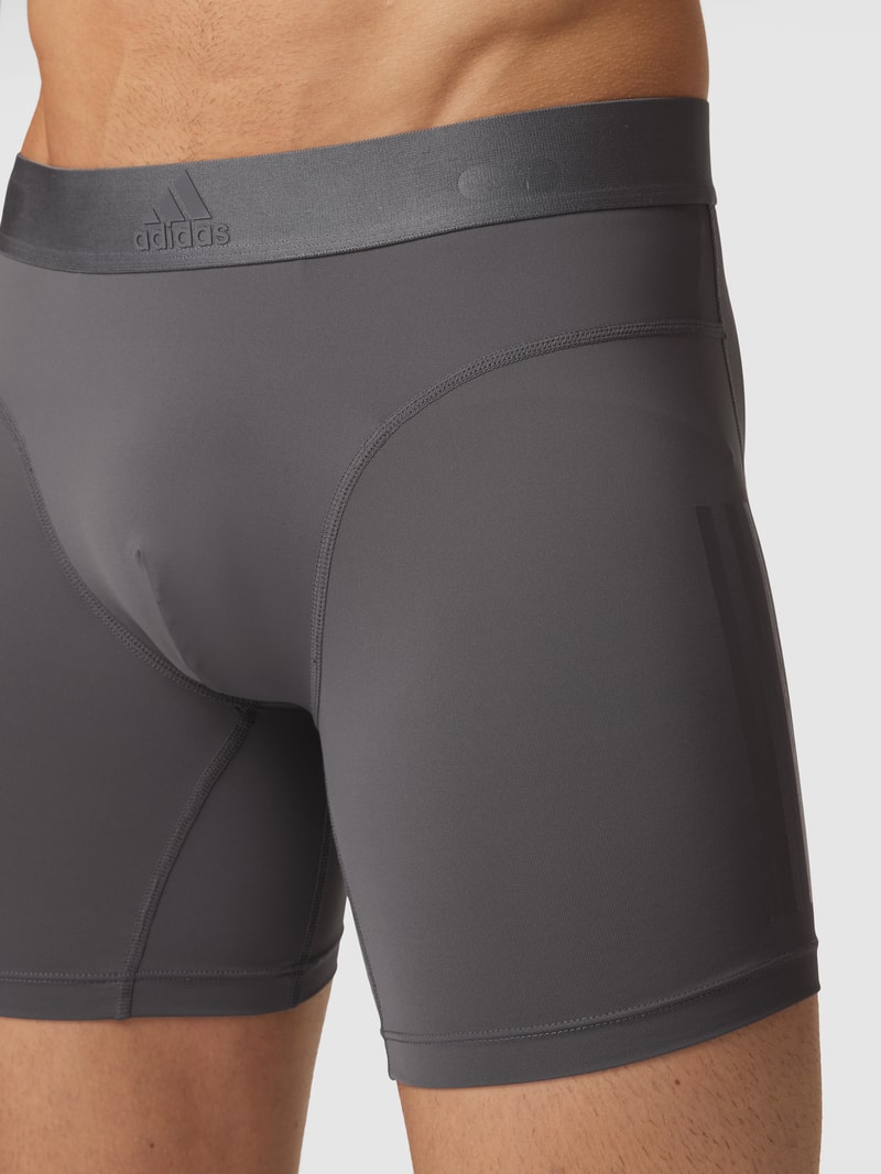 Trunks mit Logo-Bund in anthrazit