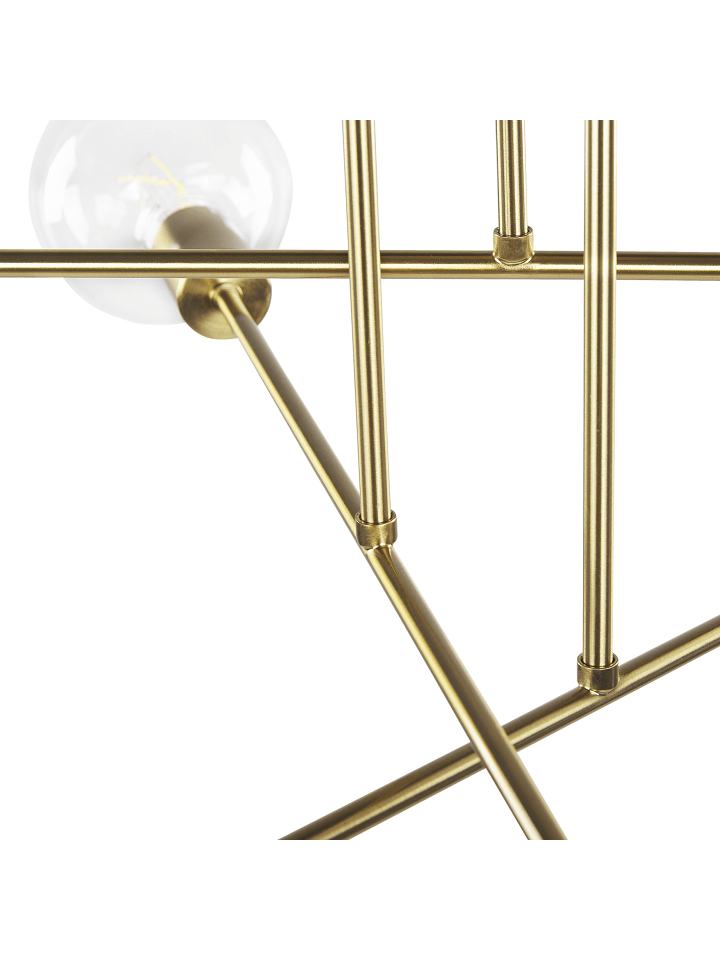 Beliani Deckenleuchten KIDANE in Messing - (W) 61 x (H) 33 x (L) 61 cm günstig kaufen onesize