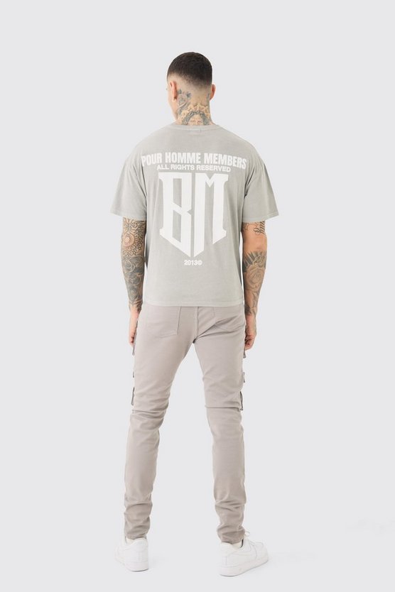 Tall Skinny Cargo-Hose mit Taschen