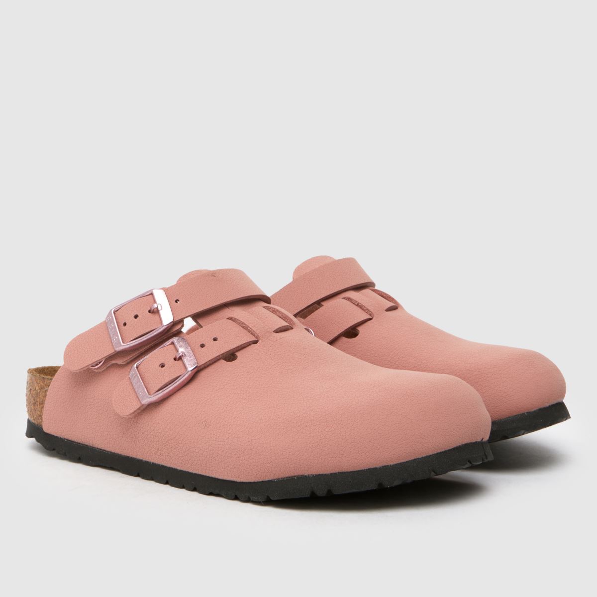 BIRKENSTOCK rosa träsko flickor juniorsandaler