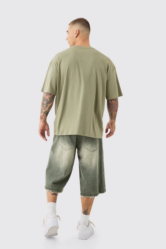 Premium Oversize T-Shirt mit Limited-Print
