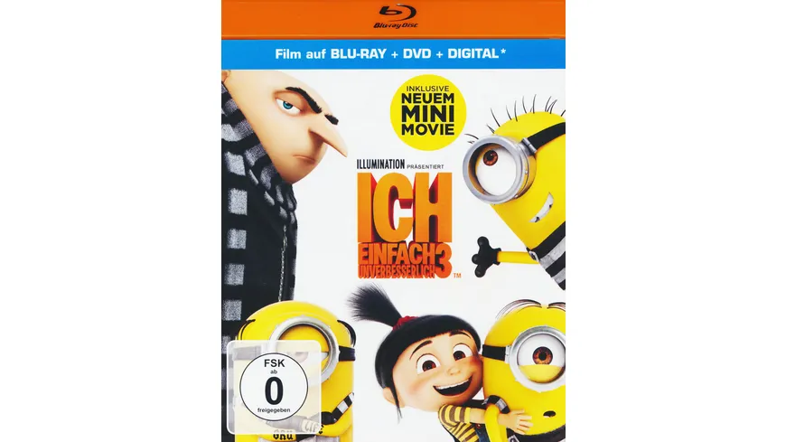 Ich - Einfach unverbesserlich 3  (+ DVD)