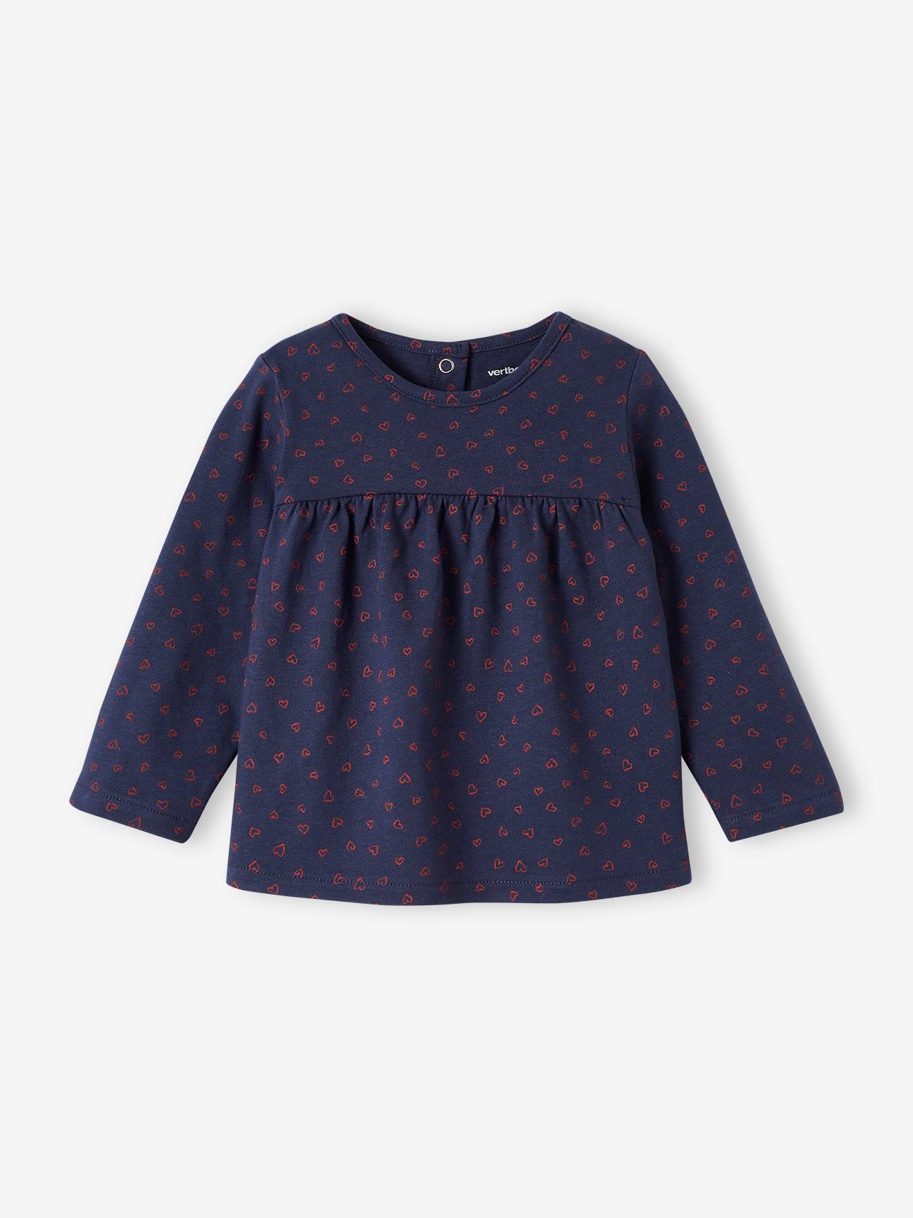T-shirt imprimé bébé fille ivoire imprimé