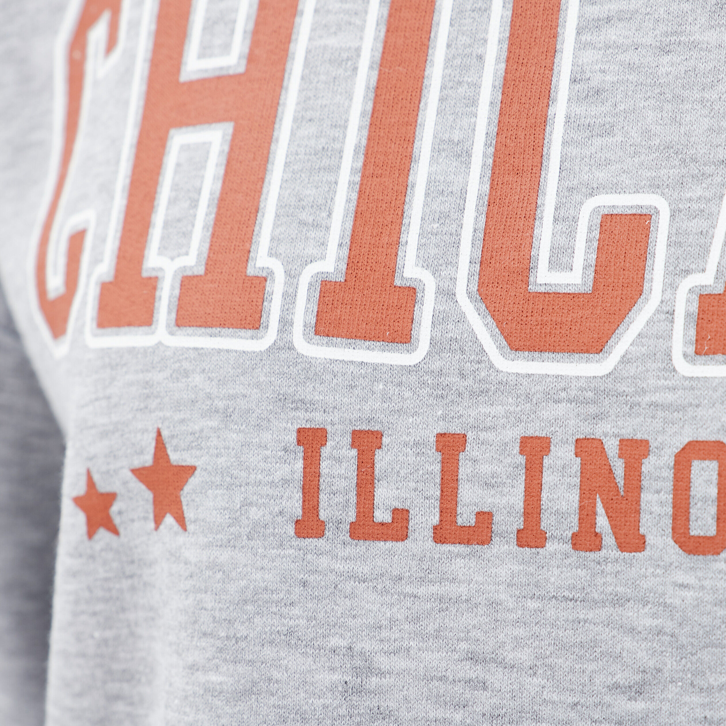 Sweat manches longues gris clair femme | Cache Cache