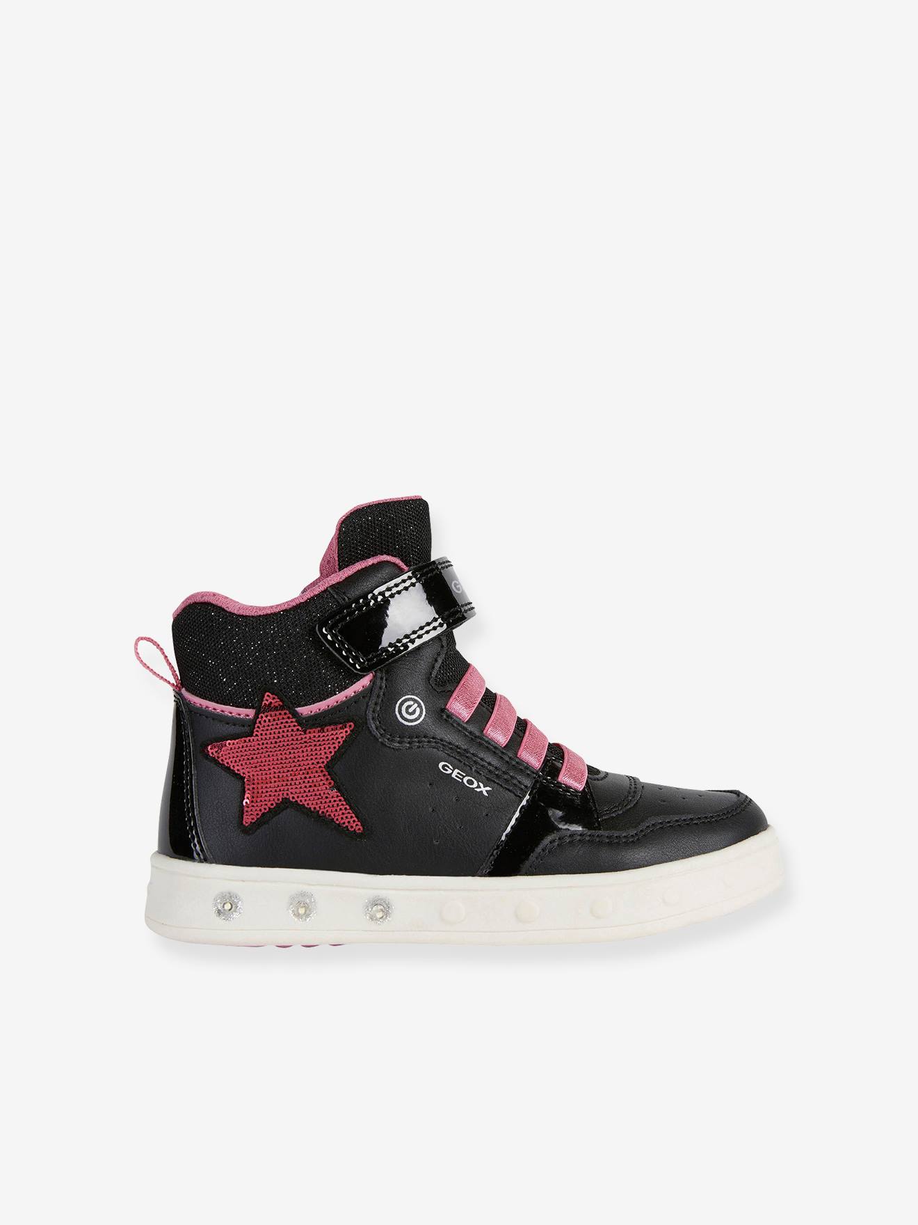 Baskets Mid fille Skylin GEOX® noir