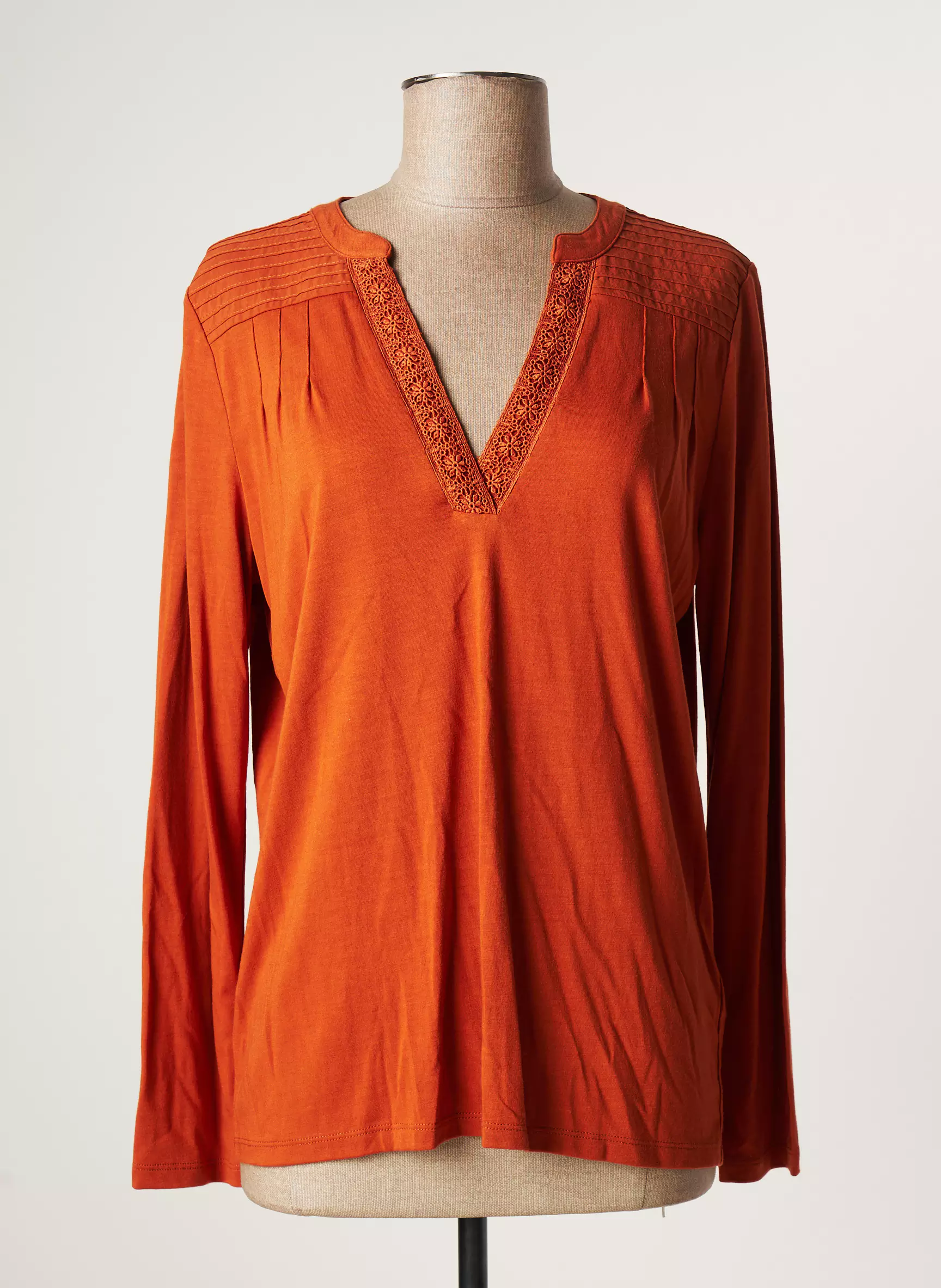 Julie Guerlande Tshirts Femme couleur orange