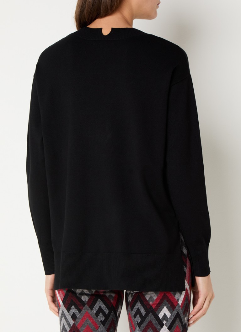 BRAX Lea fine knitted sweater with split