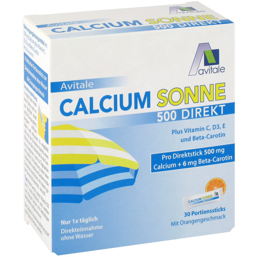 CALCIUM SONNE 500 Direkt Portionssticks  30 St  Pulver