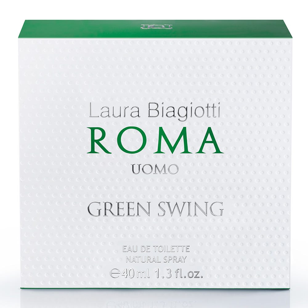 Laura Biagiotti Roma Uomo Green Swing Eau de Toilette 40 ml