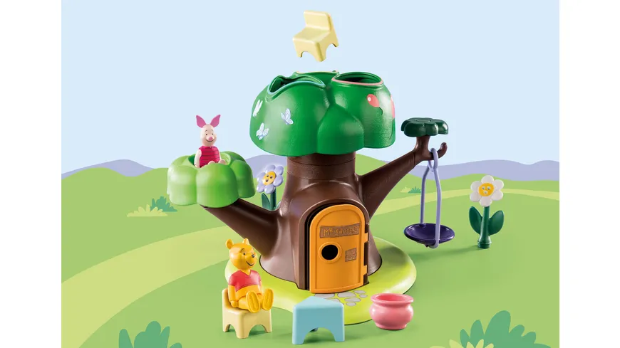 PLAYMOBIL 71316 1.2.3 & : Winnies & Ferkels Baumhaus
