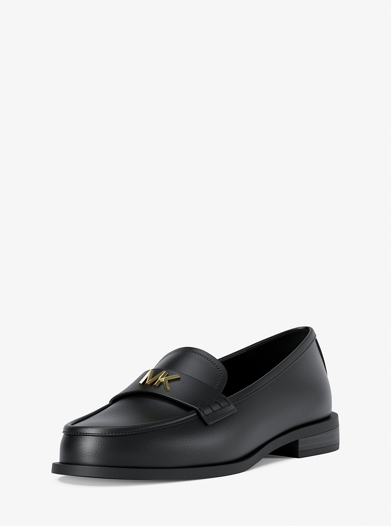 Lex skinnloafer - SVART