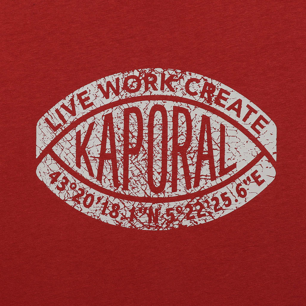 OKIDO  T-shirt rouge Garçon 100% coton