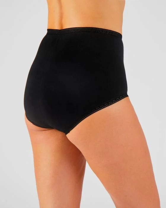 Lot de 3 culottes maxi coton stretch + 1 GRATUITE.