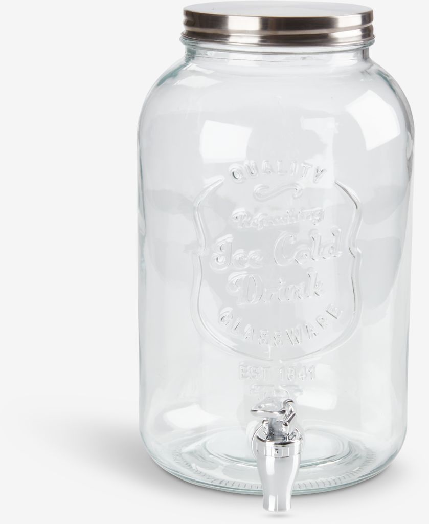 LEMONADE Pojemnik z kranem LEMONADE 3,5L szklany