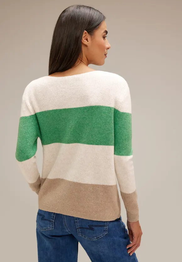 Street One Blockstreifen Pullover