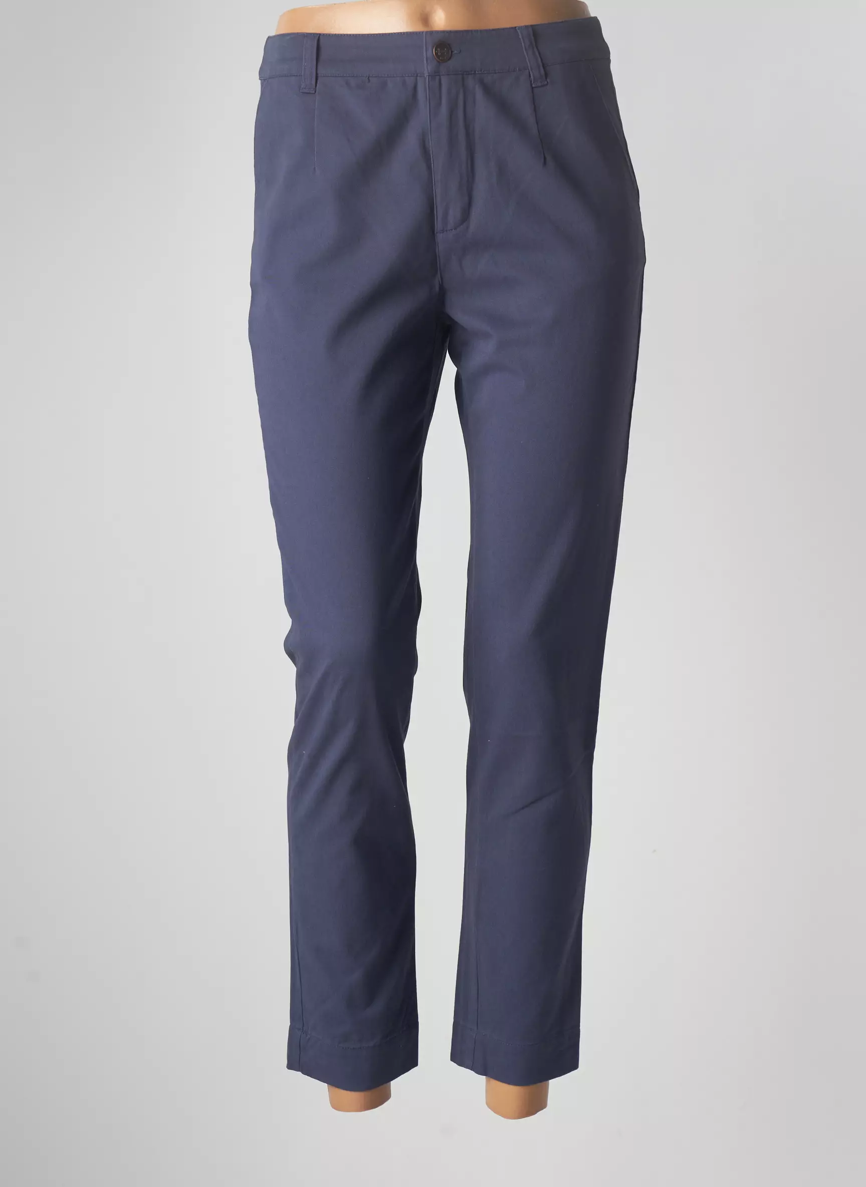 La Fiancee Pantalons Chino Femme couleur bleu